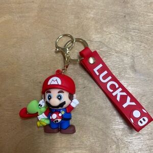 Super Mario Red Keychain